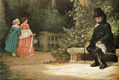 Der Witwer von Carl Spitzweg
