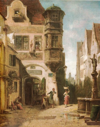 Der verliebte Provisor von Carl Spitzweg