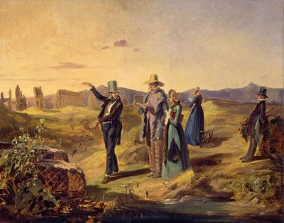 Engländer in der Campagna von Carl Spitzweg