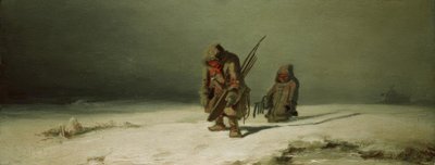Polargegend (Die Eskimos) von Carl Spitzweg