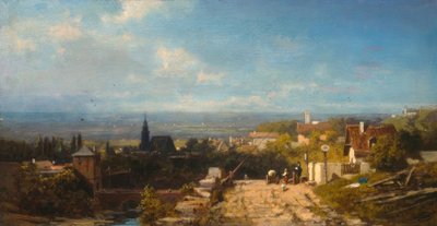 Vor der Stadt von Carl Spitzweg