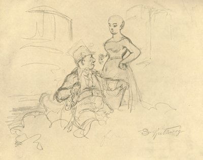 Was ist gefällig, Mitte bis Ende des 19. Jahrhunderts von Carl Spitzweg