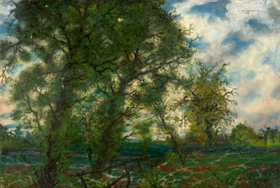 Frühlingslandschaft von Carl Strathmann