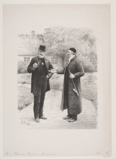 Der Pfarrer und der Schullehrer von Carl Thomsen