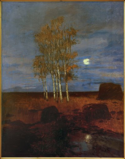 Mondnacht von Carl Vinnen