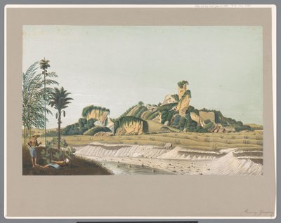Gunung Gamping auf Java von Carl Wilhelm Mieling (possibly)