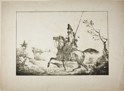 Ein Kosake von Carle Vernet