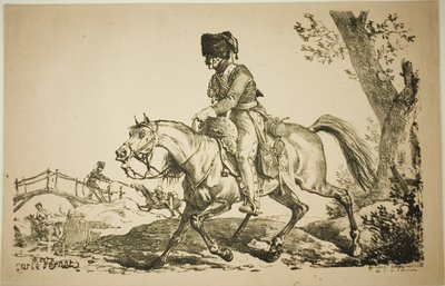 Artillerist zu Pferd von Carle Vernet