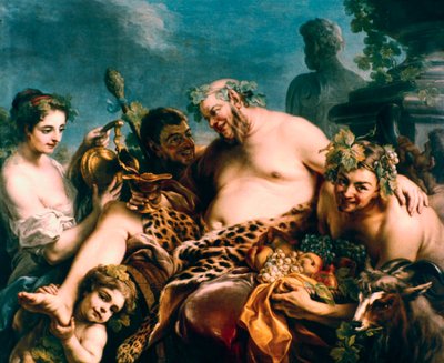 Betrunkener Silen, 1747 von Carle van Loo
