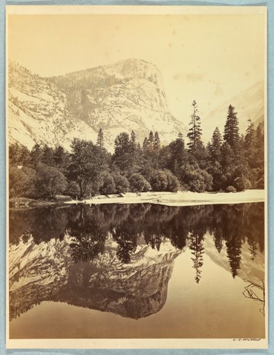 Spiegelansicht, Mount Watkins von Carleton E. Watkins