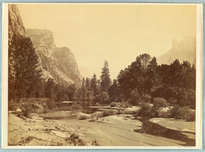 Im Tal, Yosemite von Carleton E. Watkins