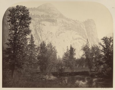 Flussblick auf Royal Arches, Yosemite von Carleton E. Watkins