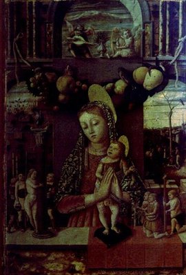 Madonna der Passion von Carlo Crivelli