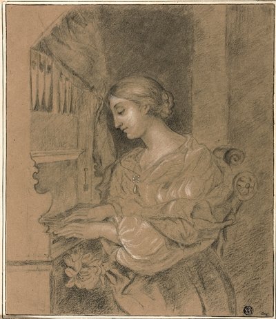 Heilige Cäcilia von Carlo Dolci