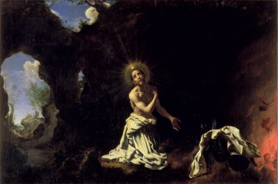 Der reuige St. Dominikus von Carlo Dolci