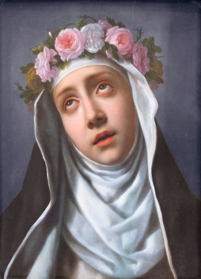 Heilige Rosa von Lima von Carlo Dolci