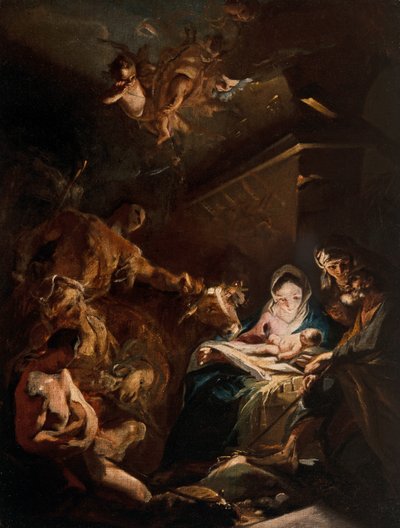 Die Anbetung der Hirten von Carlo Innocenzo Carlone