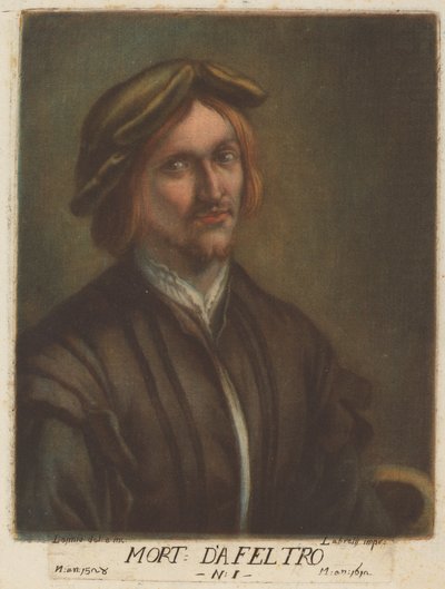 Morto da Feltre, 1789 von Carlo Lasinio