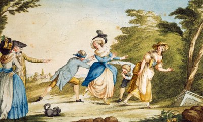 Toskanisches Spiel Beccalaglio von Carlo Lasinio