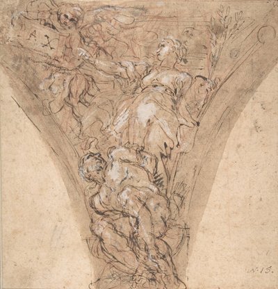 Allegorische Figur des Friedens, 1625-1713 von Carlo Maratti