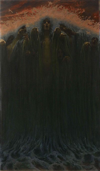 Die Welle von Carlos Schwabe