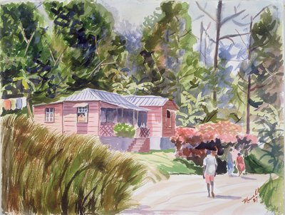 Ein tropisches Zuhause, 1987 von Carlton Murrell