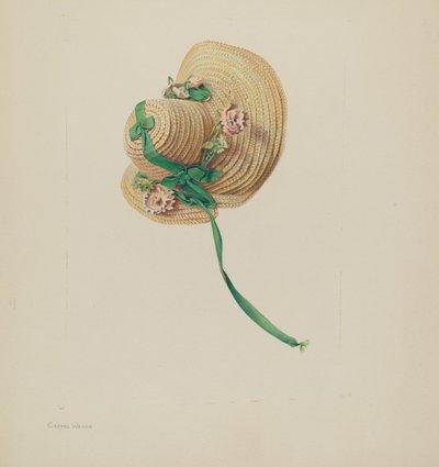 Puppenstrohhut von Carmel Wilson