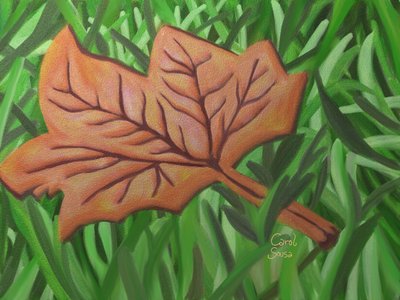 Herbstblatt von Carol Sousa Cuello