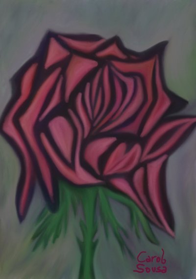 Rosa modernista von Carol Sousa Cuello