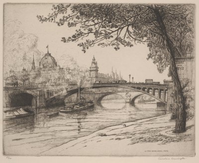 Le Pont Notre Dame, Paris von Caroline Armington