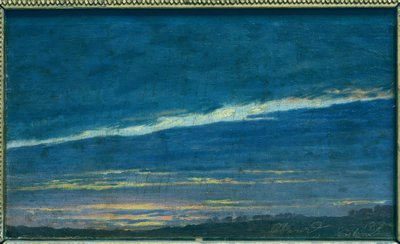 Abend von Caspar David Friedrich