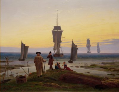 Die Lebensstufen von Caspar David Friedrich