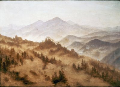 Gebirgslandschaft von Caspar David Friedrich