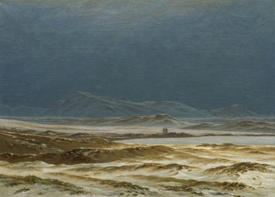 Nordlandschaft, Frühling, ca. 1825 von Caspar David Friedrich