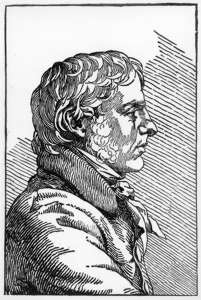 Selbstbildnis von Caspar David Friedrich