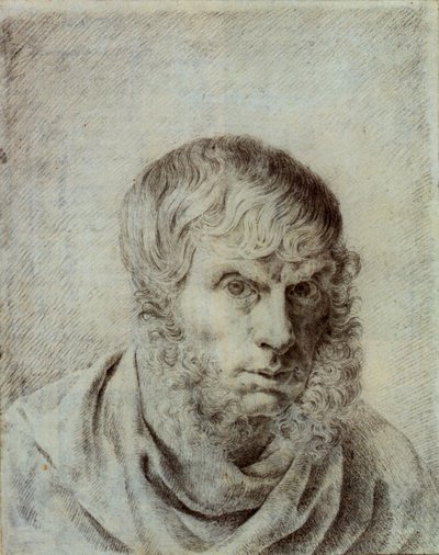 Selbstporträt, 1810 von Caspar David Friedrich