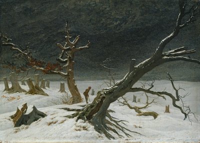Winterlandschaft von Caspar David Friedrich