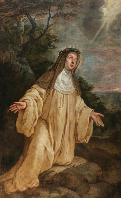 Heilige Katharina von Siena von Caspar de Crayer