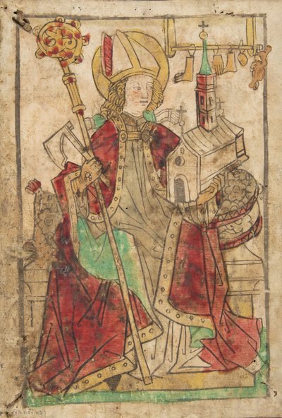 Heiliger Wolfgang Sch.*1733a, 15. Jahrhundert von Casper