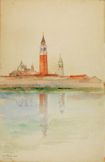 San Giorgio Maggiore, Venedig, 1898 von Cass Gilbert