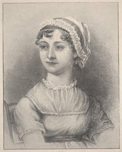 Jane Austen (Gravur) von Cassandra (after) Austen