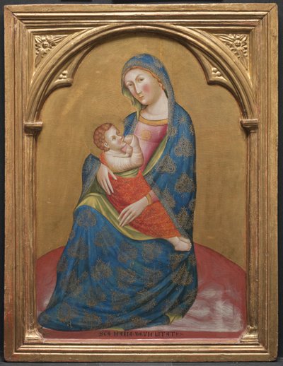 Madonna der Demut von Caterino Veneziano