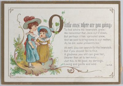 Valentine, 1877 von Catherine Greenaway
