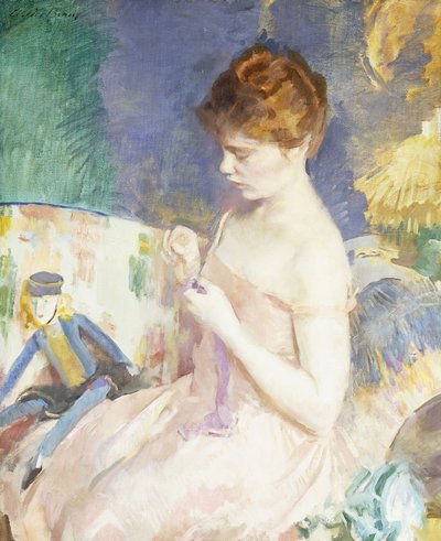 Puppen anziehen von Cecilia Beaux