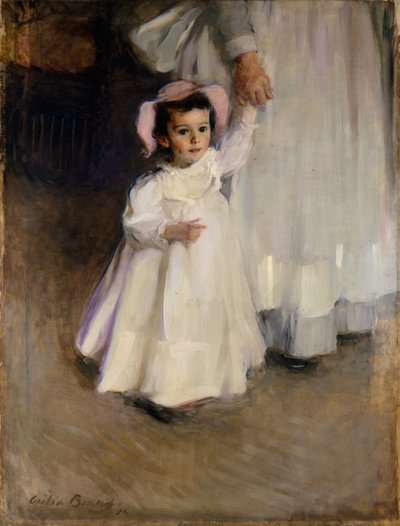 Ernesta (Kind mit Krankenschwester), 1894 von Cecilia Beaux