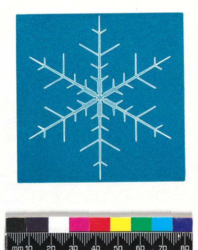 Schneekristalle von Cecilia Glaisher