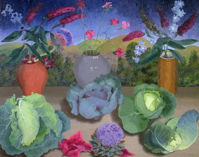 Kohlköpfe von Cedric Morris