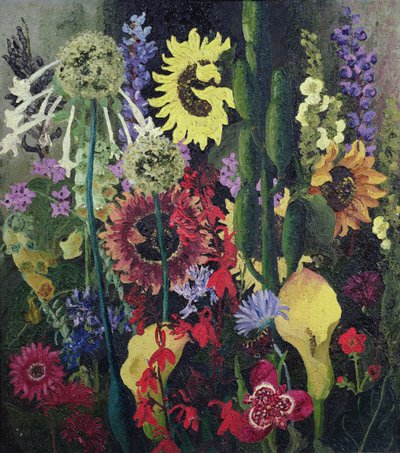 Gartenlandschaft Nr. 2 von Cedric Morris