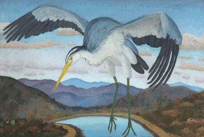 Reiher von Cedric Morris