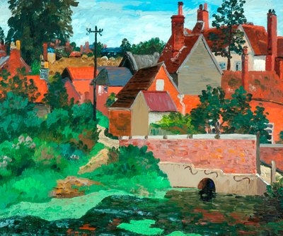 Polstead, Suffolk, ca. 1933 von Cedric Morris